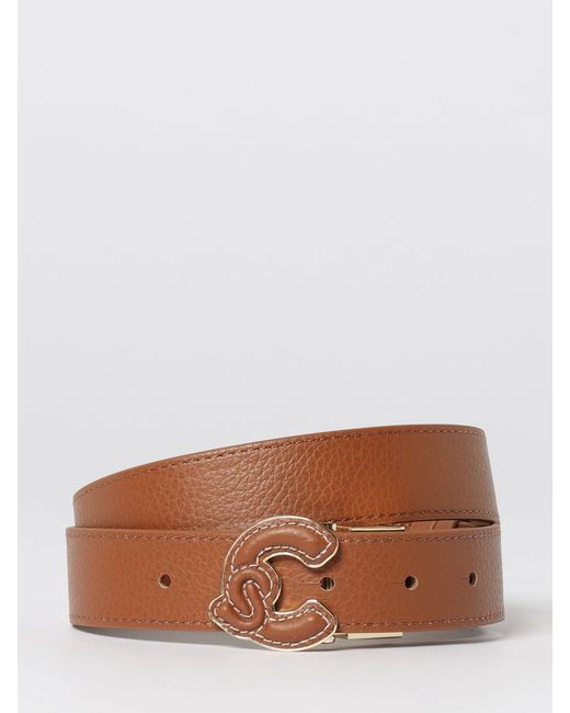 Coccinelle Brown Leather Belt