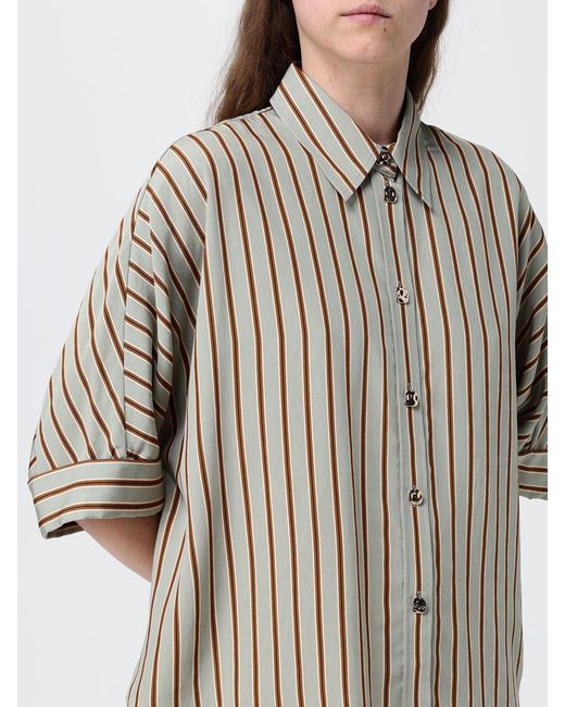 Liu Jo Multicolor Striped Cotton Shirt
