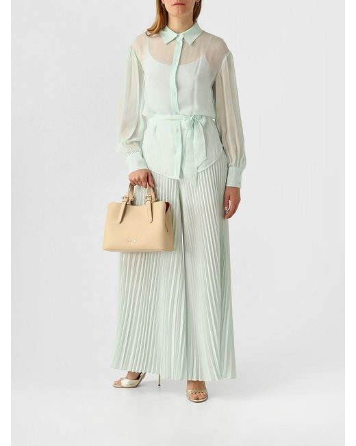 Twinset Green Viscose Shirt