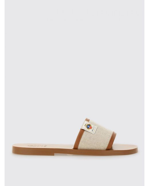 Bally White Flat Shoes