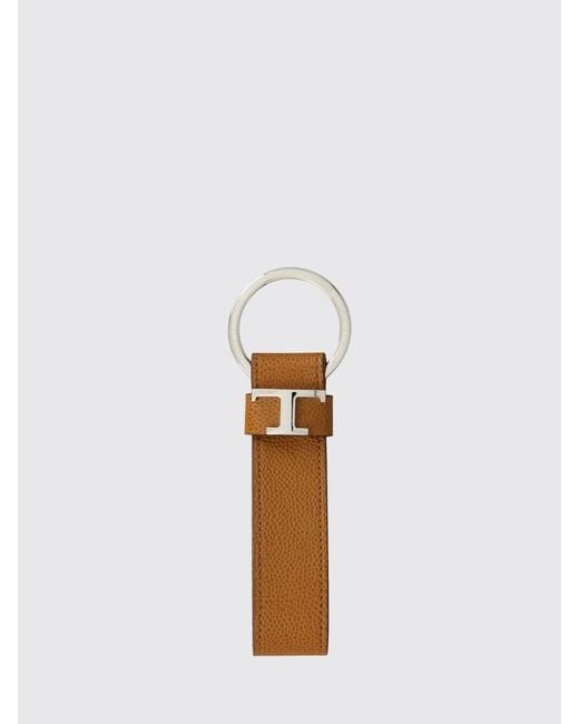 Tod's White Keyring for men