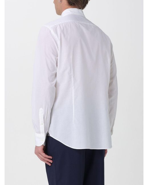 Corneliani White Classic Shirt for men