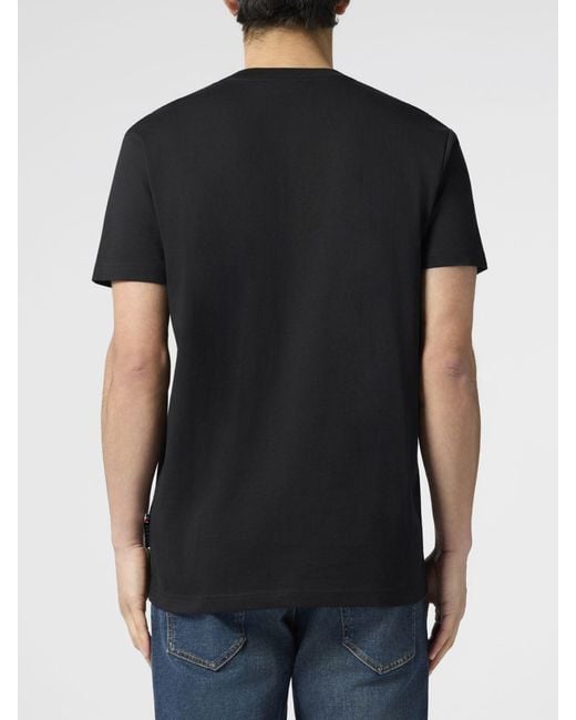 Philipp Plein Black T-Shirt for men