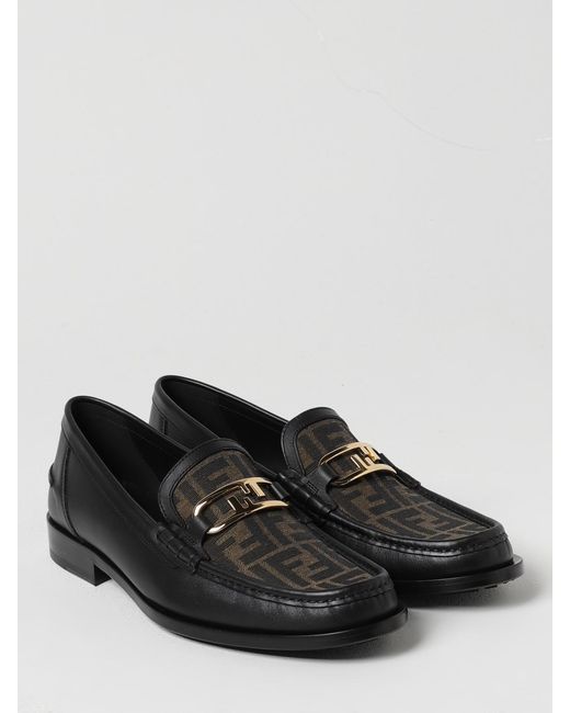 Fendi Black Shoes for men