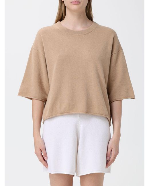 Pullover Girocollo di Allude in White