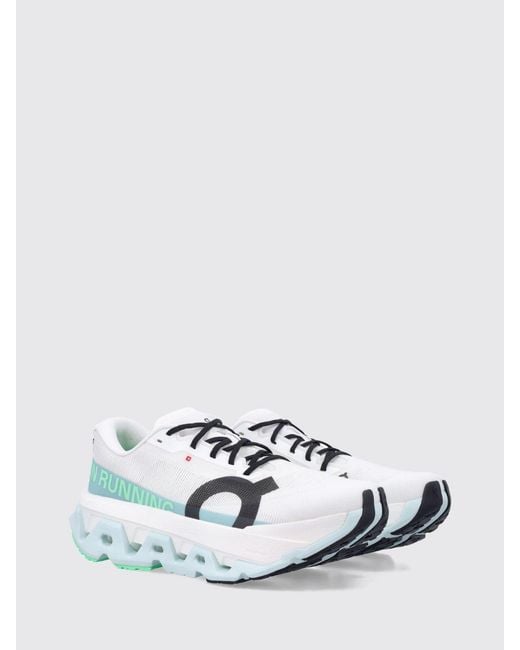 On Shoes White Cloudmonster 3 Hyper Sneakers for men