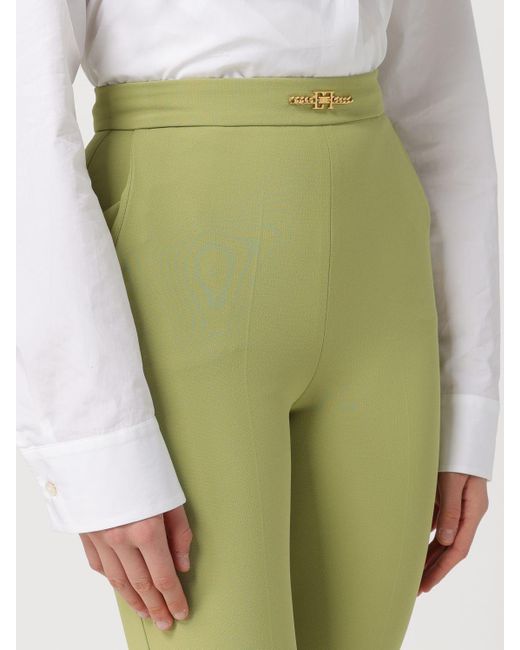 Pantalone di Elisabetta Franchi in Green