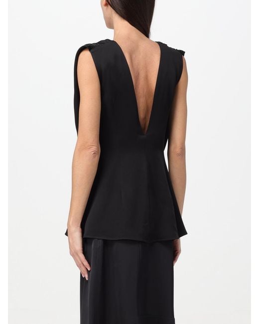Top Femme Jil Sander en coloris Black
