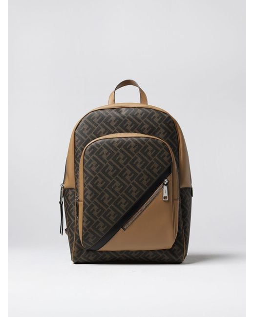 Backpack Fendi pour homme en coloris Brown