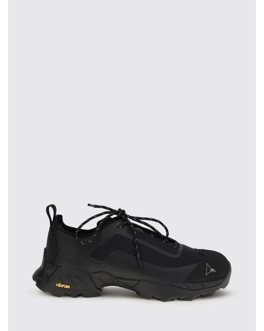 Roa Black Katharina Technical Fabric And Rubber Sneakers for men