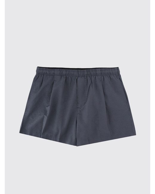 Our Legacy Blue Polyester Swim Shorts With Elasticated Drawstring Waist for men