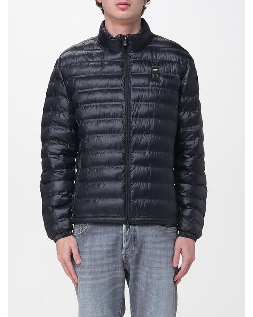 Blauer Blue Padded Nylon Down Jacket for men