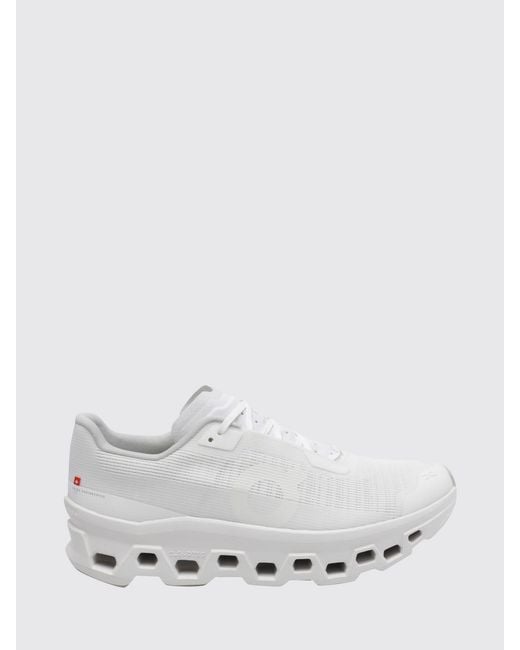 On Shoes White Cloudmonster Void Mesh Sneakers On for men
