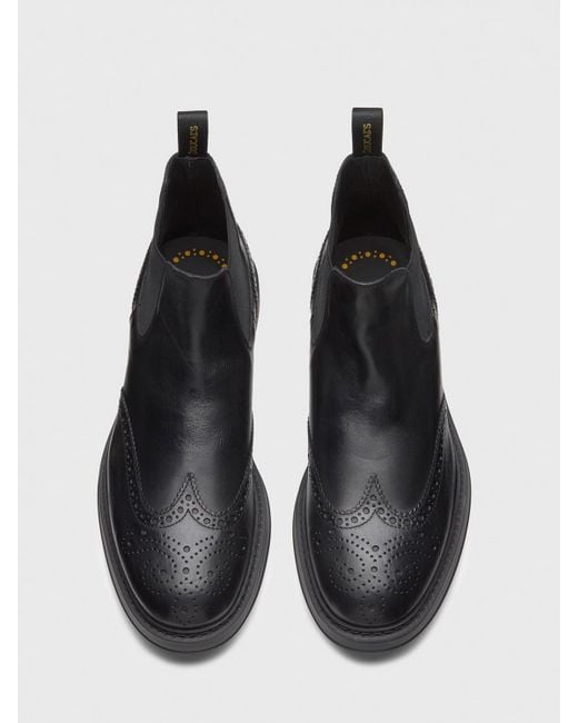 Doucal's Black Boots for men
