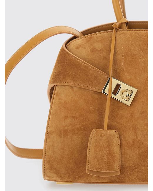 Ferragamo Brown Handbag