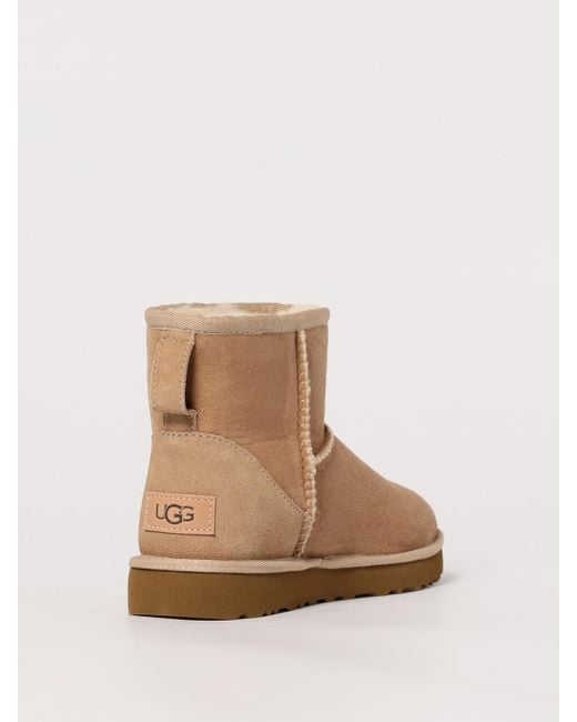 Botines Planos Mujer Ugg de color Brown