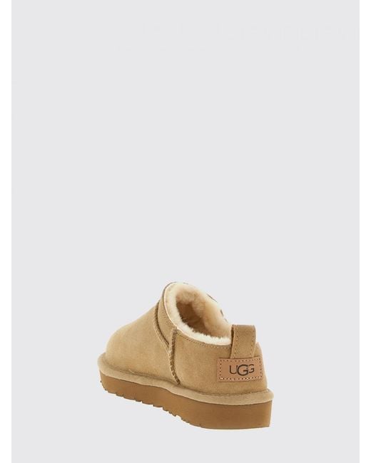 Ugg Natural Classic Micro Suede Mules