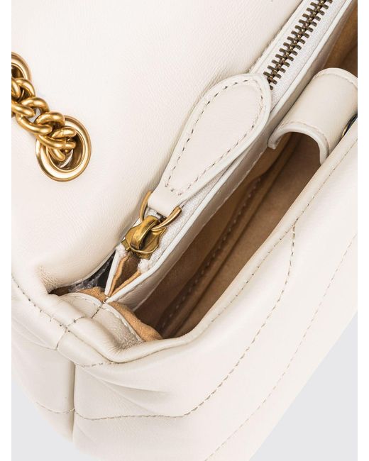 Pinko Natural Love Puff Mini Matelassé Nappa Bag