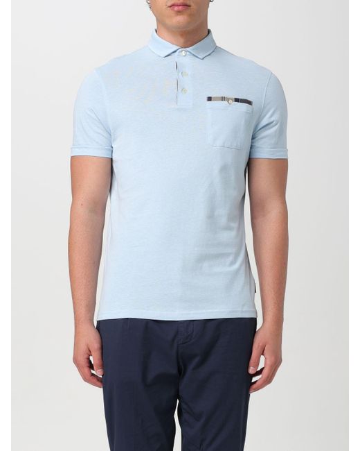 Barbour Blue Polo Shirt for men