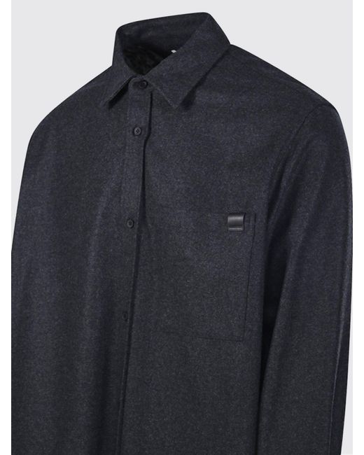 DARKPARK Blue Serge Long-Sleeved Shirt for men