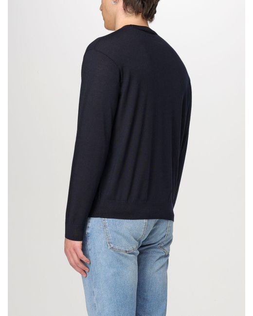 Emporio Armani Blue Sweater for men
