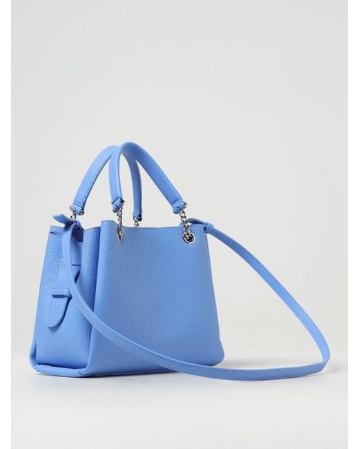Emporio Armani Blue Tote Bag