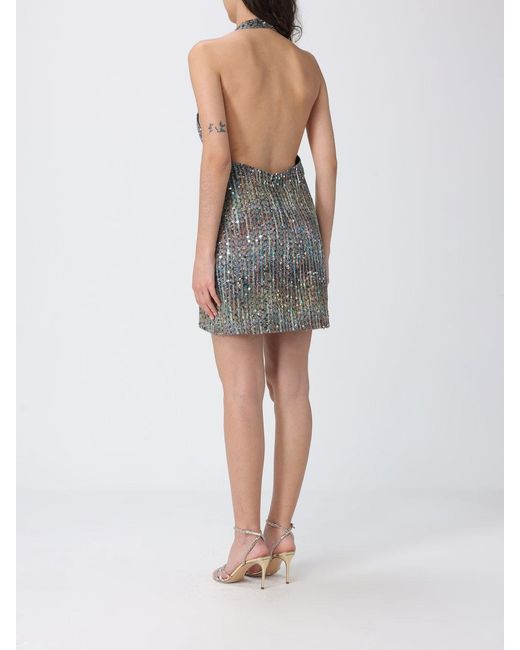 Missoni Gray Mini Cotton Blend Sequin Dress