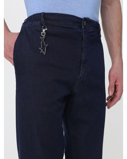 Paul & Shark Blue Paul &Amp Shark Slim Jeans for men