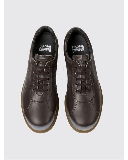 Camper Multicolor Pelotas Aged Leather Sneakers for men