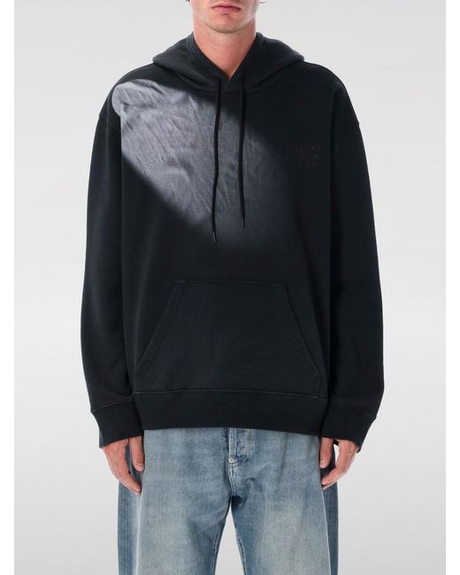 MM6 by Maison Margiela Black Sweatshirt for men