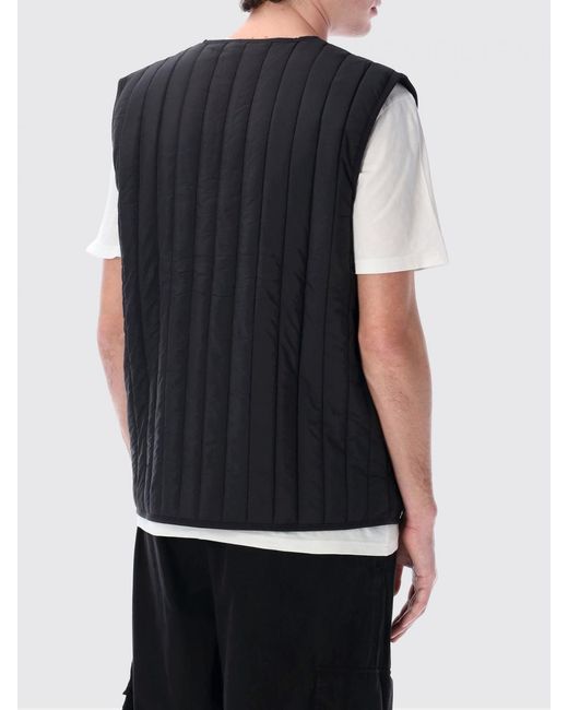 Rains Blue Banja Liner Quilted Vest for men