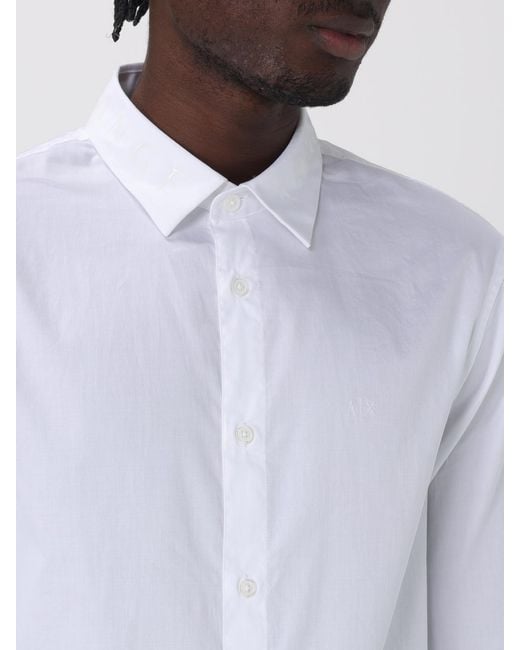 ARMANI EXCHANGE White Shirt for men