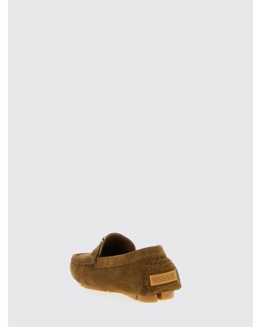 Versace White La Medusa Loafer for men