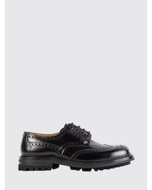 Church's Black Brogue Shoes for men