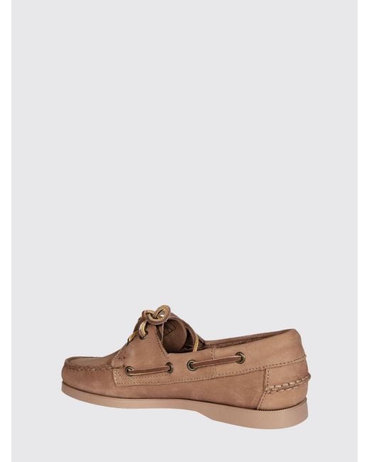 Sebago Brown Portland Nubuck Loafers