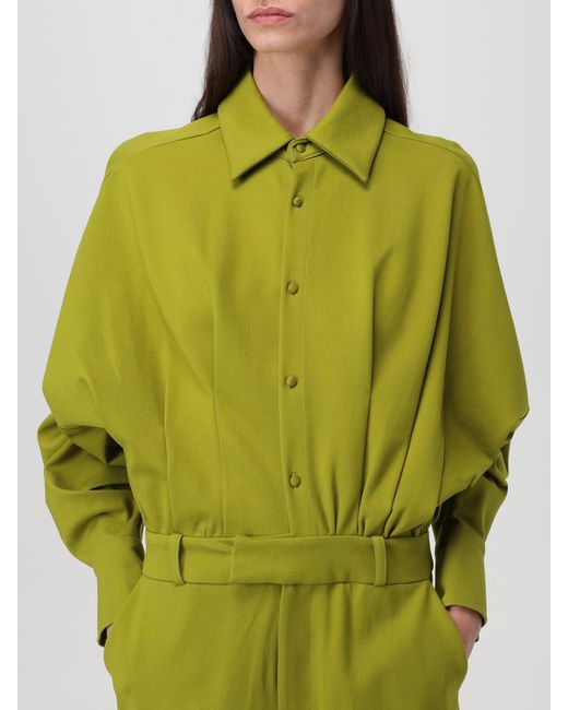 WEILI ZHENG Green Dress