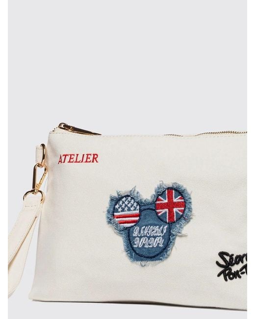 Secret Pon-pon Natural Shoulder Bag