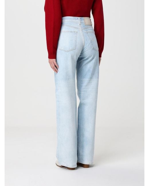 Haikure Blue Wide-Leg Jeans