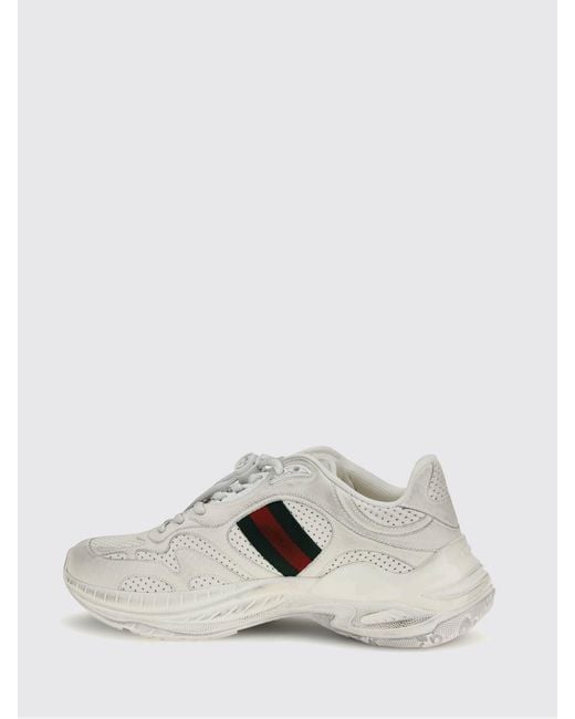 Gucci Natural 2.0 Used Leather Sneakers for men