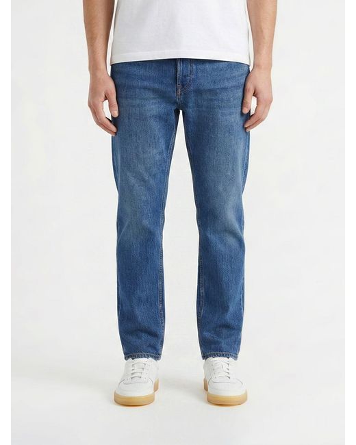 PT Torino Blue Slim Fit Cotton Jeans for men