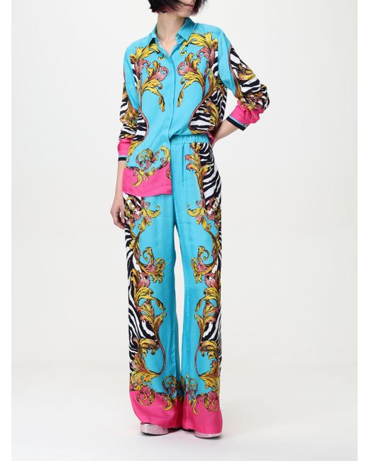 Pantalón Mujer Versace Jeans Couture de color Blue