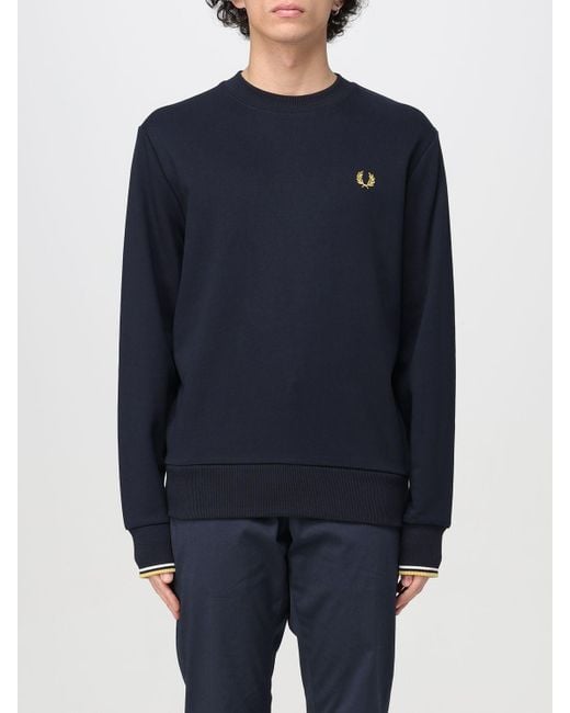 Fred Perry Blue Sweater for men