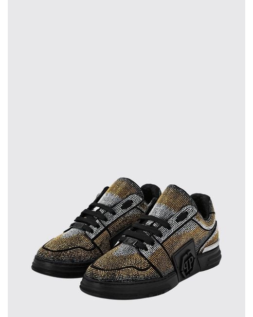 Philipp Plein Black Sneakers for men