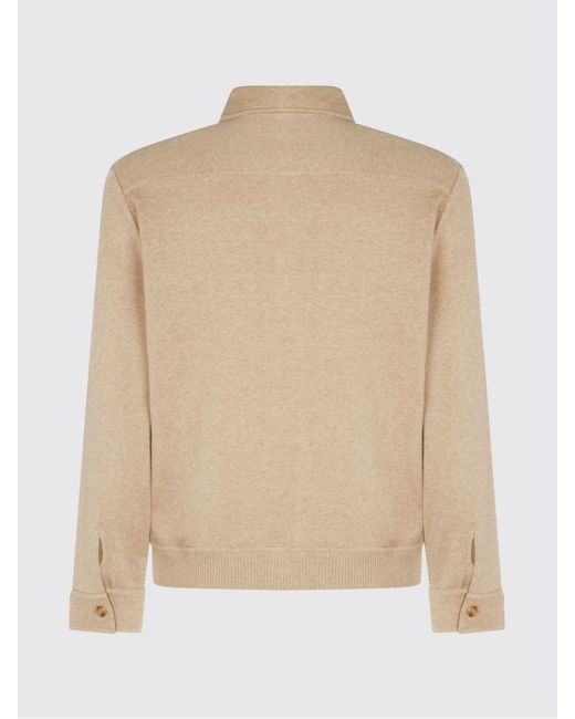 Lardini Natural Cotton Shirt Jacket for men
