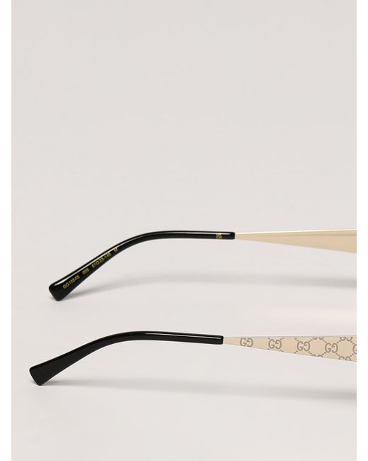 Gucci Natural Gg1854S Metal Sunglasses