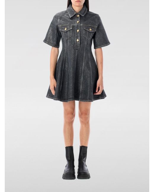 Ganni Black Dress