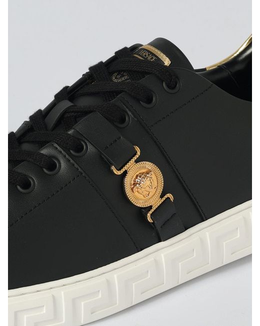 Versace Black Trainers for men
