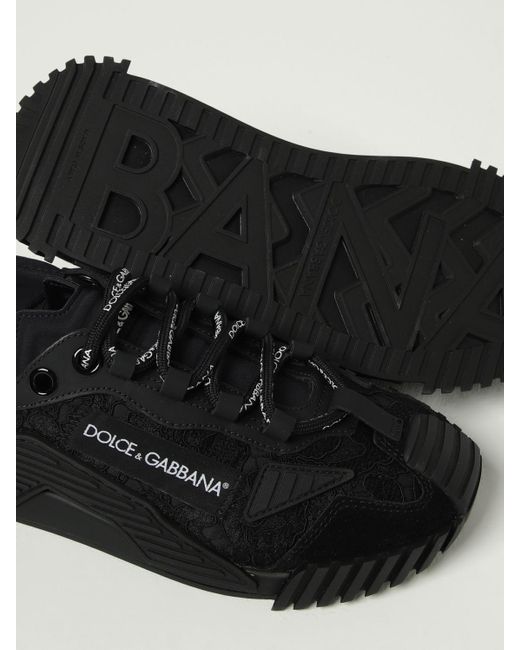 Dolce & Gabbana Black Sneakers