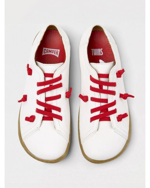 Camper White Twins Sneaker Low Top