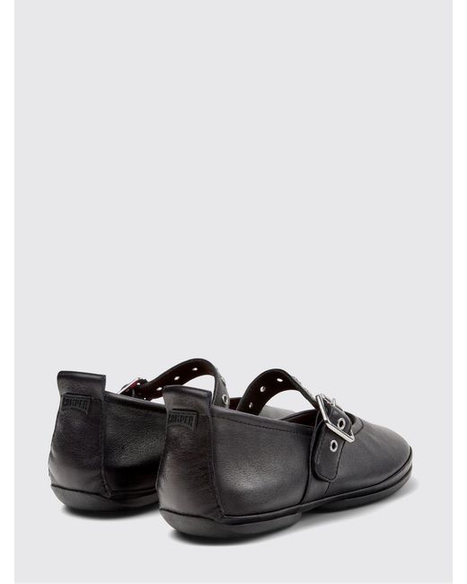 Camper White Right Nina Mary Jane Flats